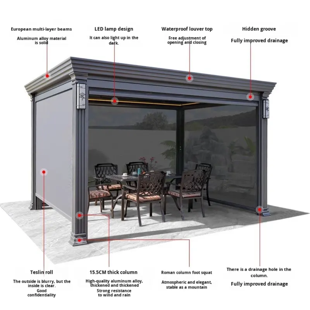 Skyline Veranda Elite Pavilion