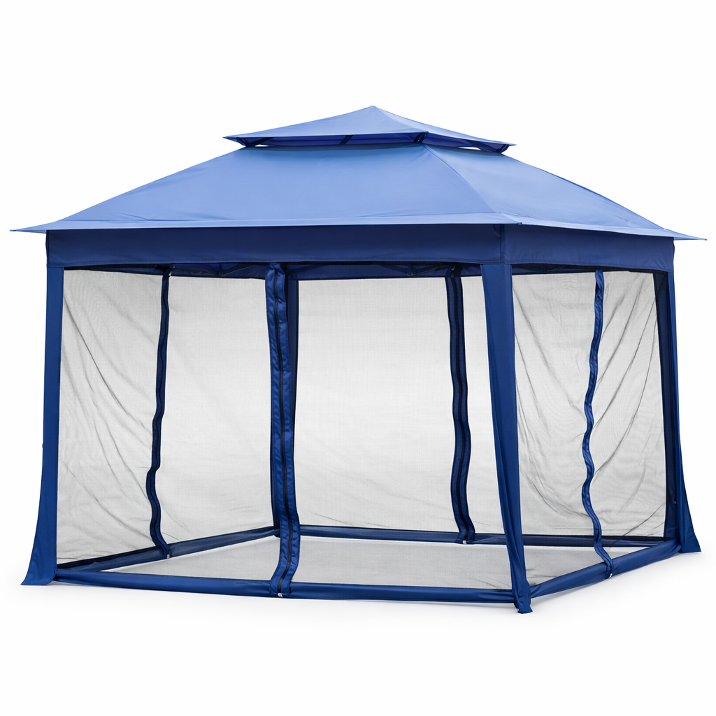 AzureBreeze Screened Patio Gazebo