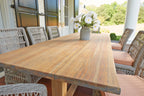 99” Rectangular Trestle Base Dining Table