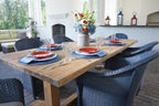99” Rectangular Trestle Base Dining Table