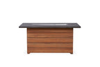 52” Rect. Fire Table with Faux Concrete Top