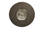48” Hexagonal Fire Table with Faux Concrete Top