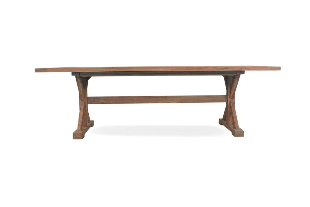 99” Rectangular Trestle Base Dining Table