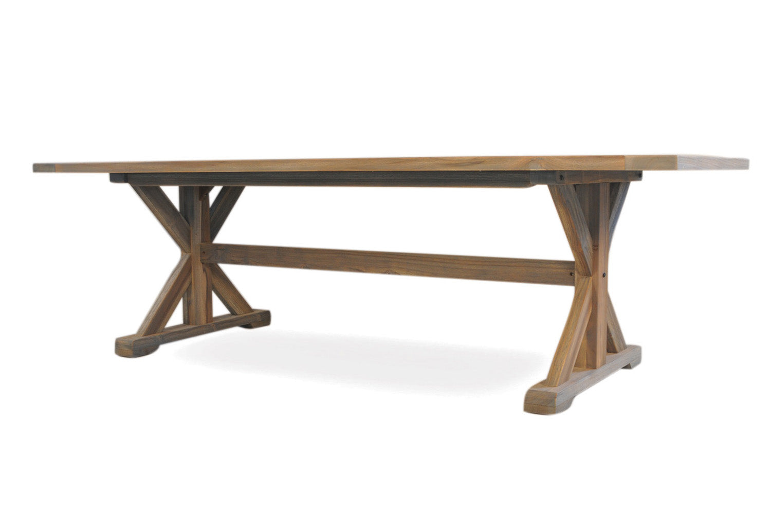 99” Rectangular Trestle Base Dining Table