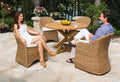 48” Round Cross Base Dining Table