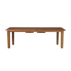 84" Butterfly Leaf Umbrella Dining Table