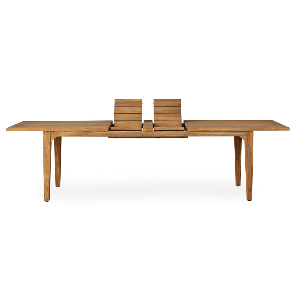 110" Double Butterfly Leaf Umbrella Table