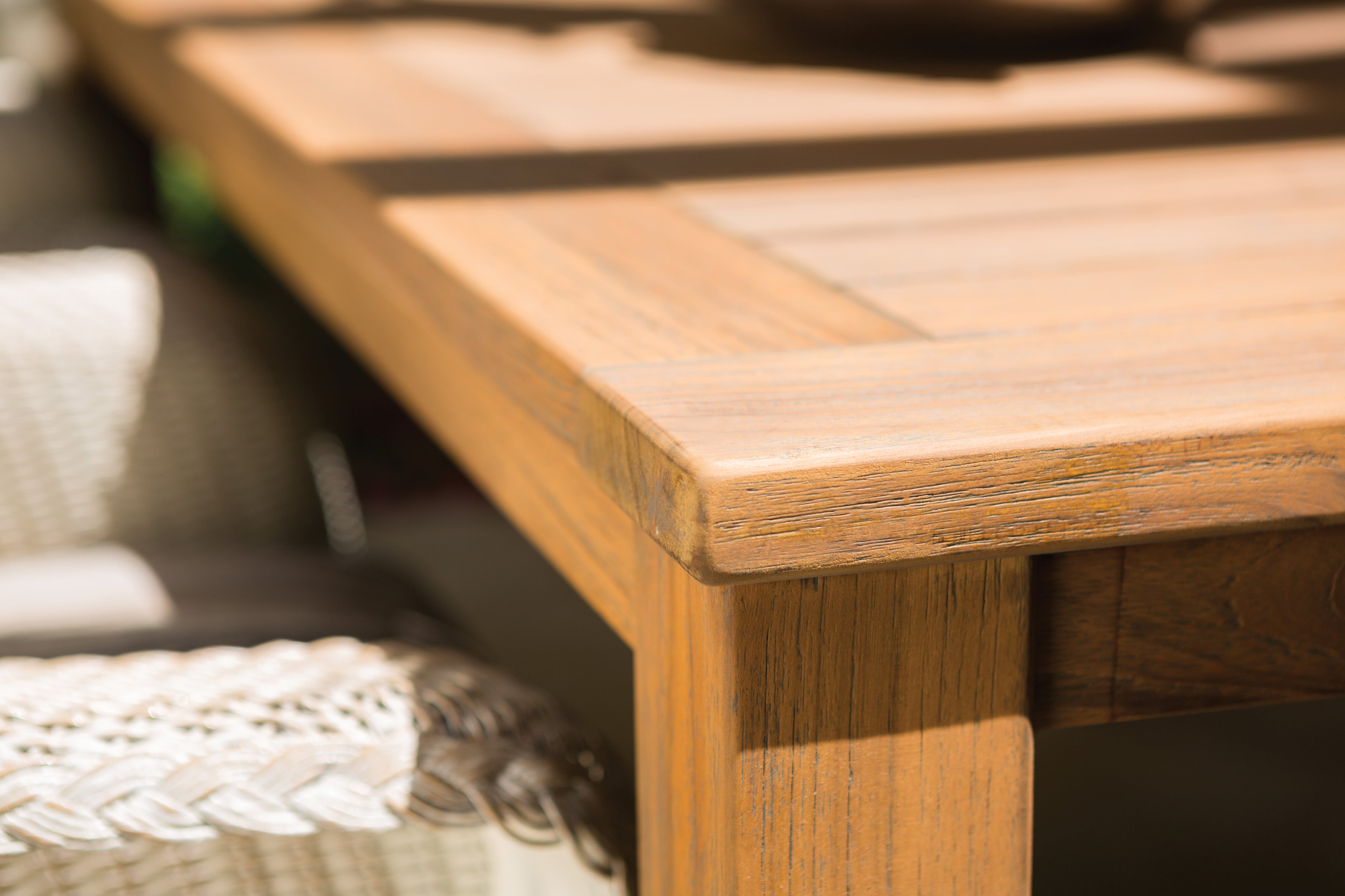 45” Rectangular Tapered Leg Cocktail Table